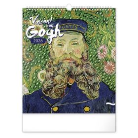   Falinaptár REALSYSTEM 300x340mm álló Vincet van Gogh 2026.