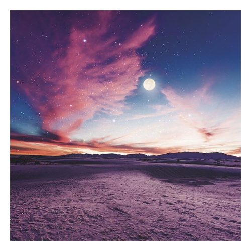 Lemeznaptár REALSYSTEM 300x300mm The moon 2026.