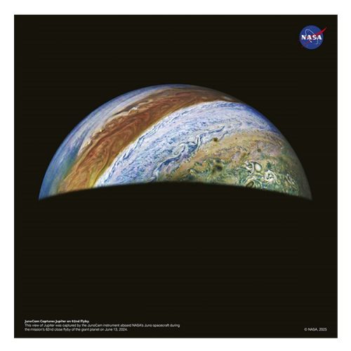 Lemeznaptár REALSYSTEM 300x300mm NASA 2026.