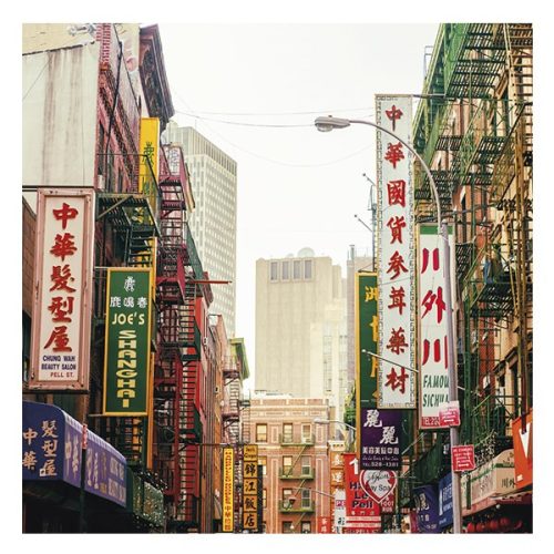 Lemeznaptár REALSYSTEM 300x300mm New York 2026.