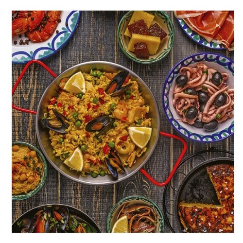 Lemeznaptár REALSYSTEM 300x300mm Gourmet 2026.