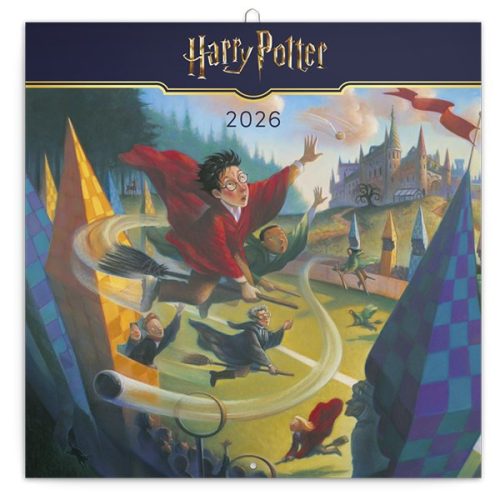 Lemeznaptár REALSYSTEM 300x300mm Harry Potter 2026.