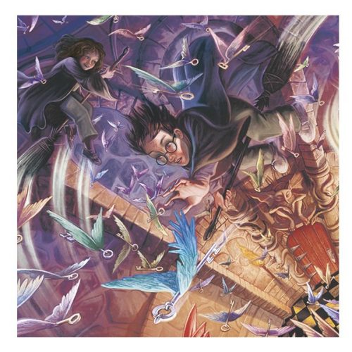 Lemeznaptár REALSYSTEM 300x300mm Harry Potter 2026.