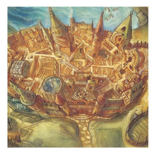 Lemeznaptár REALSYSTEM 300x300mm Harry Potter 2026.