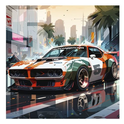 Lemeznaptár REALSYSTEM 300x300mm Fast cars 2026.