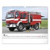 Falinaptár REALSYSTEM 480x330mm fekvő Fire trucks 2026.