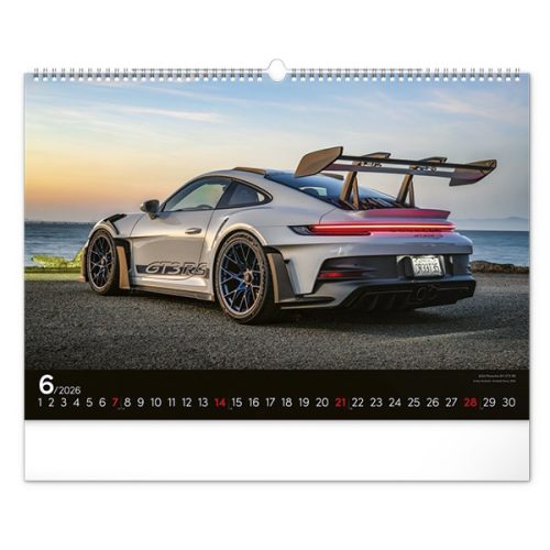 Falinaptár REALSYSTEM 480x330mm fekvő Cars 2026.