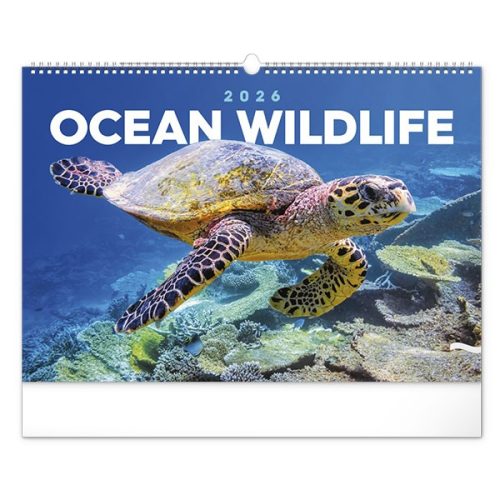 Falinaptár REALSYSTEM 480x330mm fekvő Wildlife 2026.