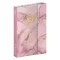 Határidőnapló REALSYSTEM 110x160mm heti sárga lapos márneses záródású Pink marble 2027