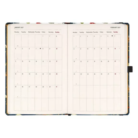 Határidőnapló REALSYSTEM 130x210 mm 2 hét oldalpáronként sárga lapos Harry Potter - Hogwarts 2027 Határidőnapló REALSYSTEM 130x210 mm 2 hét oldalpáronként sárga lapos Harry Potter - Hogwarts 2027