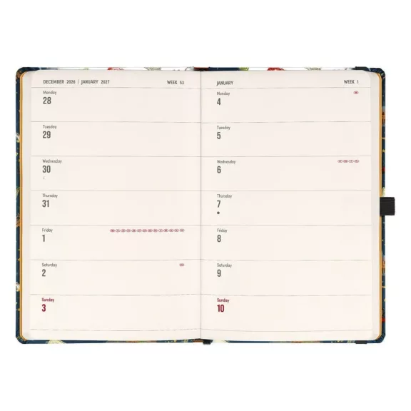 Határidőnapló REALSYSTEM 130x210 mm 2 hét oldalpáronként sárga lapos Harry Potter - Hogwarts 2027 Határidőnapló REALSYSTEM 130x210 mm 2 hét oldalpáronként sárga lapos Harry Potter - Hogwarts 2027