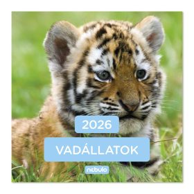 Falinaptár NEBULO 300x600mm álló Vadállatok 2026.