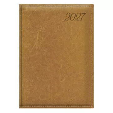   Határidőnapló TOPTIMER Image I020 B/5 napi sárga lapos mustár 2027