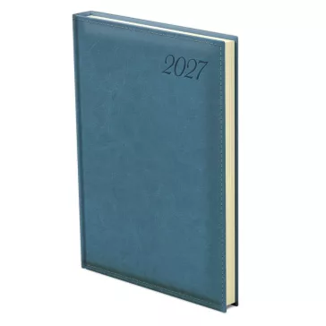   Határidőnapló TOPTIMER Image I021 A/5 napi sárga lapos türkiz 2027