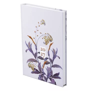   Határidőnapló TOPTIMER Joy J012 B/6 heti fehér lapos Francia bronz lakk 2027