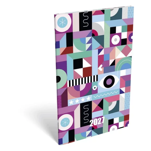 Határidőnapló LIZZYCALENDAR A/6 heti tűzött Sublime 2027 Határidőnapló LIZZYCALENDAR A/6 heti tűzött Sublime 2027