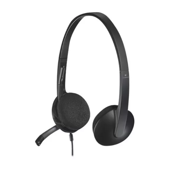 Headset vezetékes LOGITECH H340 USB fekete Headset vezetékes LOGITECH H340 USB fekete