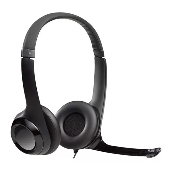 Headset vezetékes LOGITECH H390 USB fekete Headset vezetékes LOGITECH H390 USB fekete
