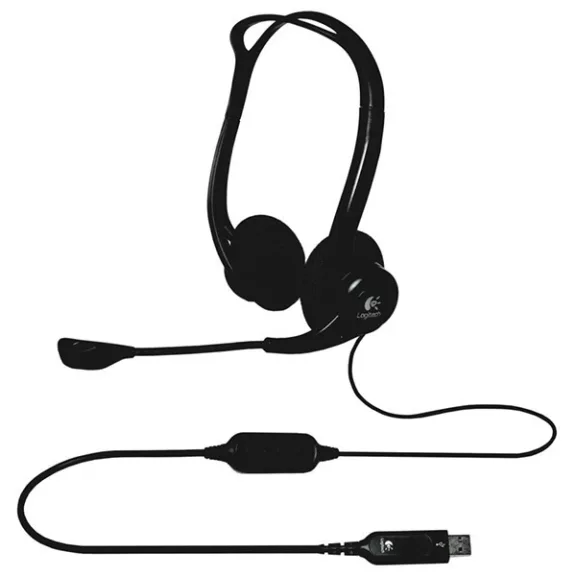 Headset vezetékes LOGITECH PC960 USB fekete Headset vezetékes LOGITECH PC960 USB fekete