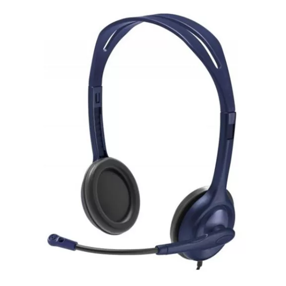 Headset vezetékes LOGITECH School Jack Sztereo OEM kék Headset vezetékes LOGITECH School Jack Sztereo OEM kék
