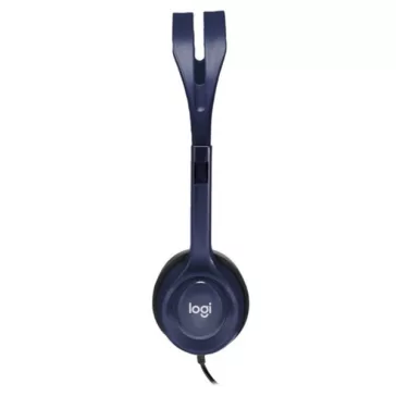 Headset vezetékes LOGITECH School Jack Sztereo OEM kék
