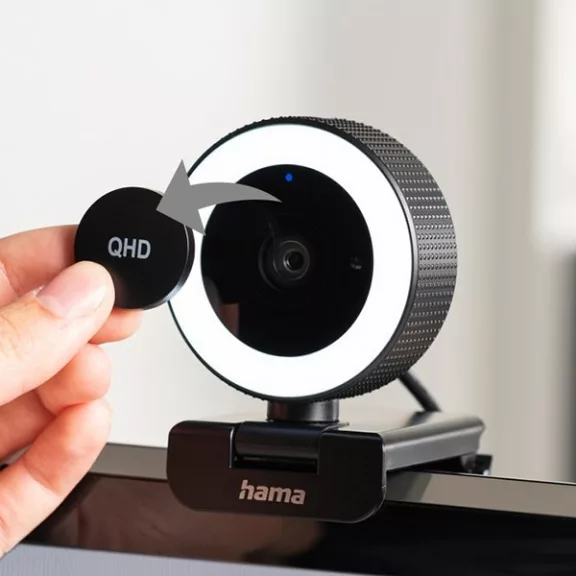 Webkamera HAMA C-800 Pro USB 1440p + távirányító fekete Webkamera HAMA C-800 Pro USB 1440p + távirányító fekete