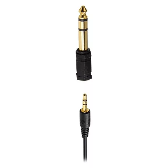 Headset vezetékes HAMA Shell TV sztereó jack fekete/ezüst Headset vezetékes HAMA Shell TV sztereó jack fekete/ezüst