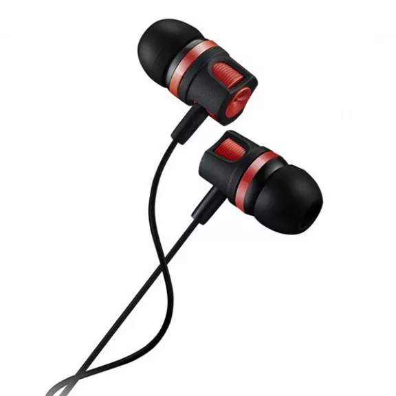 Fülhallgató CANYON CEP3R mikrofonos Black/Red Fülhallgató CANYON CEP3R mikrofonos Black/Red