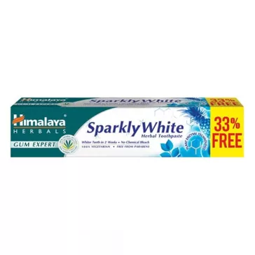   Fogkrém HIMALAYA Sparkly White fogfehérítő gyógynövényes 75ml