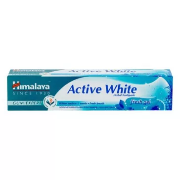   Fogkrém HIMALAYA Active White fogfehérítő és frissítő gyógynövényes 75ml