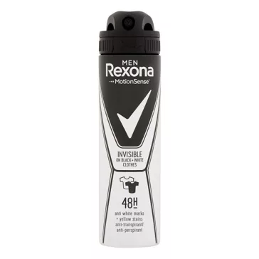   Izzadásgátló deo férfi REXONA Invisible Black & White 150ml