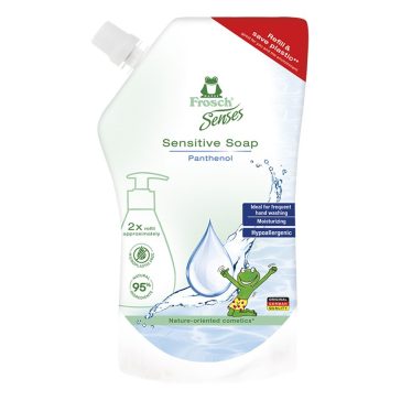   Folyékony szappan utántöltő FROSCH érzékeny bőrre 500 ml