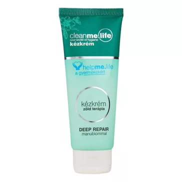 Kézkrém CLEANME.LIFE deep repair zöld terápia 75 ml