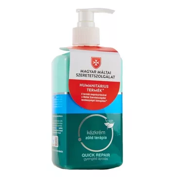   Kézkrém CLEANME.LIFE quick repair zöld terápia pumpás 500 ml