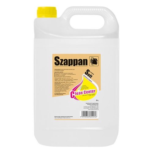 Folyékony szappan utántöltő CLEAN CENTER Soft-cream 5L