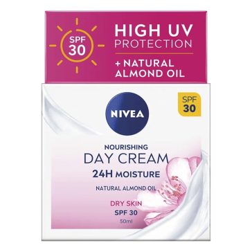   Arckrém NIVEA Aqua Effect Essentials tápláló nappali száraz/érzékeny bőrre 50 ml