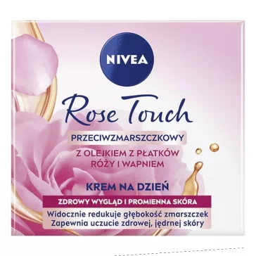 Arckrém NIVEA ránctalanító rose touch nappali 50 ml