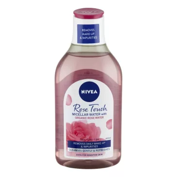 Micellás víz NIVEA 2in1 Rózsavizes 400 ml