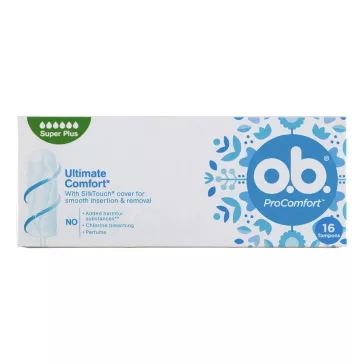 Tampon OB extra procomfort blossom super+ 16 db
