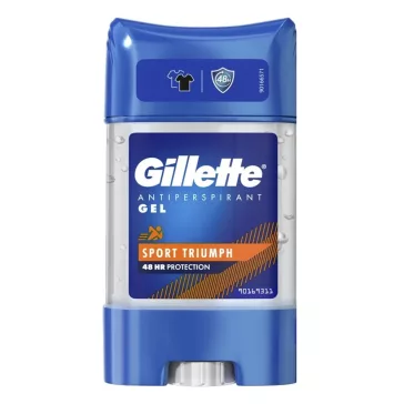 Izzadásgátló gél férfi GILLETTE Sport riumph 70 ml