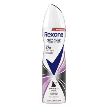 Izzadásgátló deo REXONA adv. prot. invisible pure 150 ml