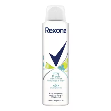 Izzadásgátló deo REXONA blue poppy & apple 150 ml