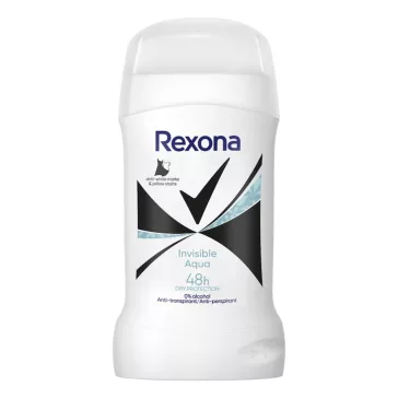 Izzadásgátló stift REXONA invisible aqua 40 ml