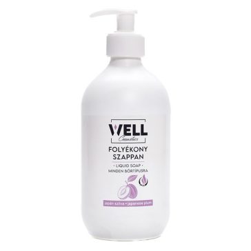 Folyékony szappan pumpás WELL japán szilva 500 ml