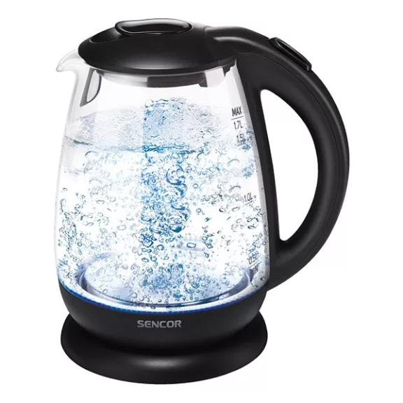 Üveg vízforraló SENCOR SWK 1785BK 2200W 1,7 liter fekete Üveg vízforraló SENCOR SWK 1785BK 2200W 1,7 liter fekete