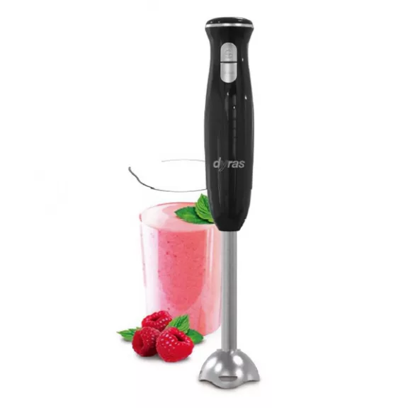 Botmixer DYRAS HBL-976B mérőedénnyel fekete Botmixer DYRAS HBL-976B mérőedénnyel fekete