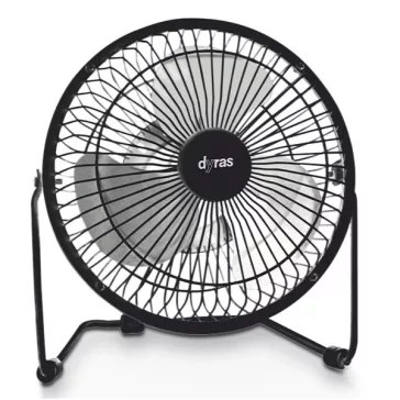 Ventilátor asztali DYRAS FGD-4B 14 cm 5W 1 fokozat fekete