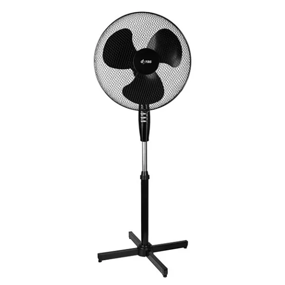 Ventilátor álló DYRAS SF-40B 40 cm 50W 3 fokozat fekete Ventilátor álló DYRAS SF-40B 40 cm 50W 3 fokozat fekete