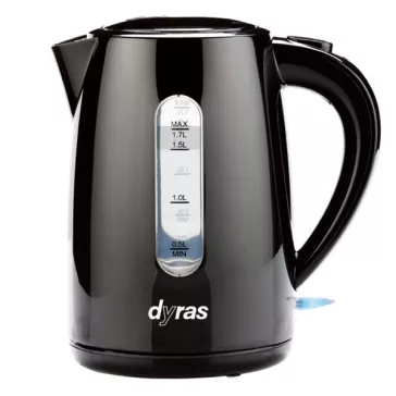 Vízforraló DYRAS WK-1308B 1,7 liter fekete