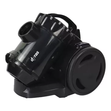 Porzsák nélküli porszívó DYRAS VC-800B fekete